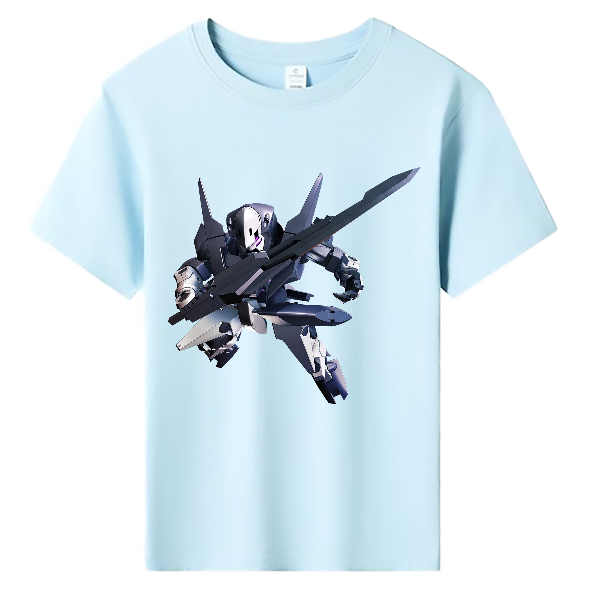 （画像用） 機動戦士ガンダム Mobile Suit Gundam 綿100％キッズTシャツ（フロントプリント）